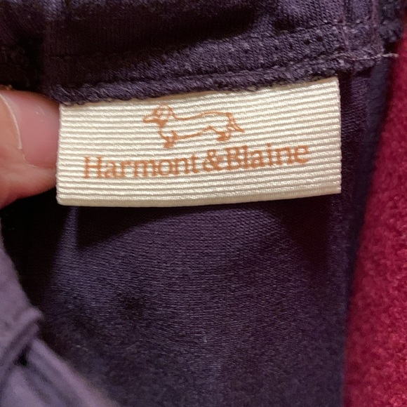 Harmont & Blaine Black Rushed Neckline with tie and keyhole tie closure in back - Picture 7 of 10